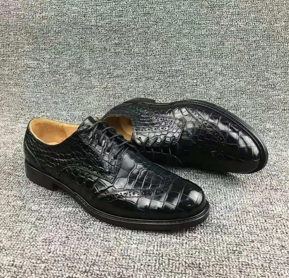 2019 Новинка очень большие размеры 100% натуральная крокодиловая кожа Мужская