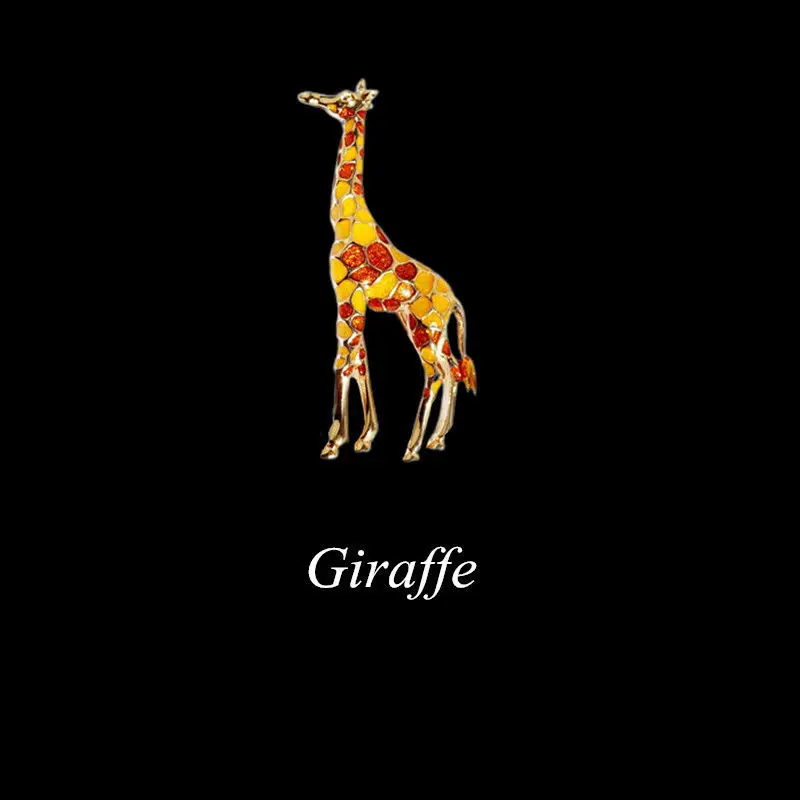 

Dear-you Creative cute giraffe brooch female accessories corsage pin boys suit jacket wild pin buckle jewelry