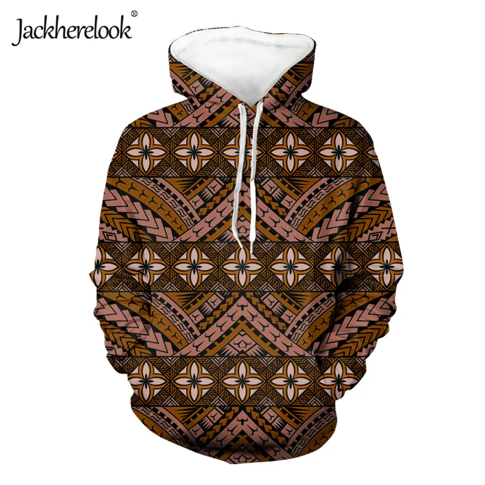 

Jackherelook Vintage Samoan Polynesian Tribal Brand Design Women Pullover Hoodies for Womens Long Sleeve Oversized Sweatshirts