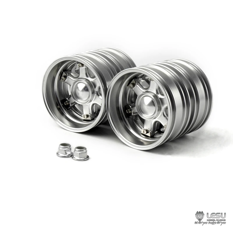 Metal LESU Rear Wheel Hub for 1/14 Dumper TAMIYA Model RC Tractor Truck DIY | Trucks