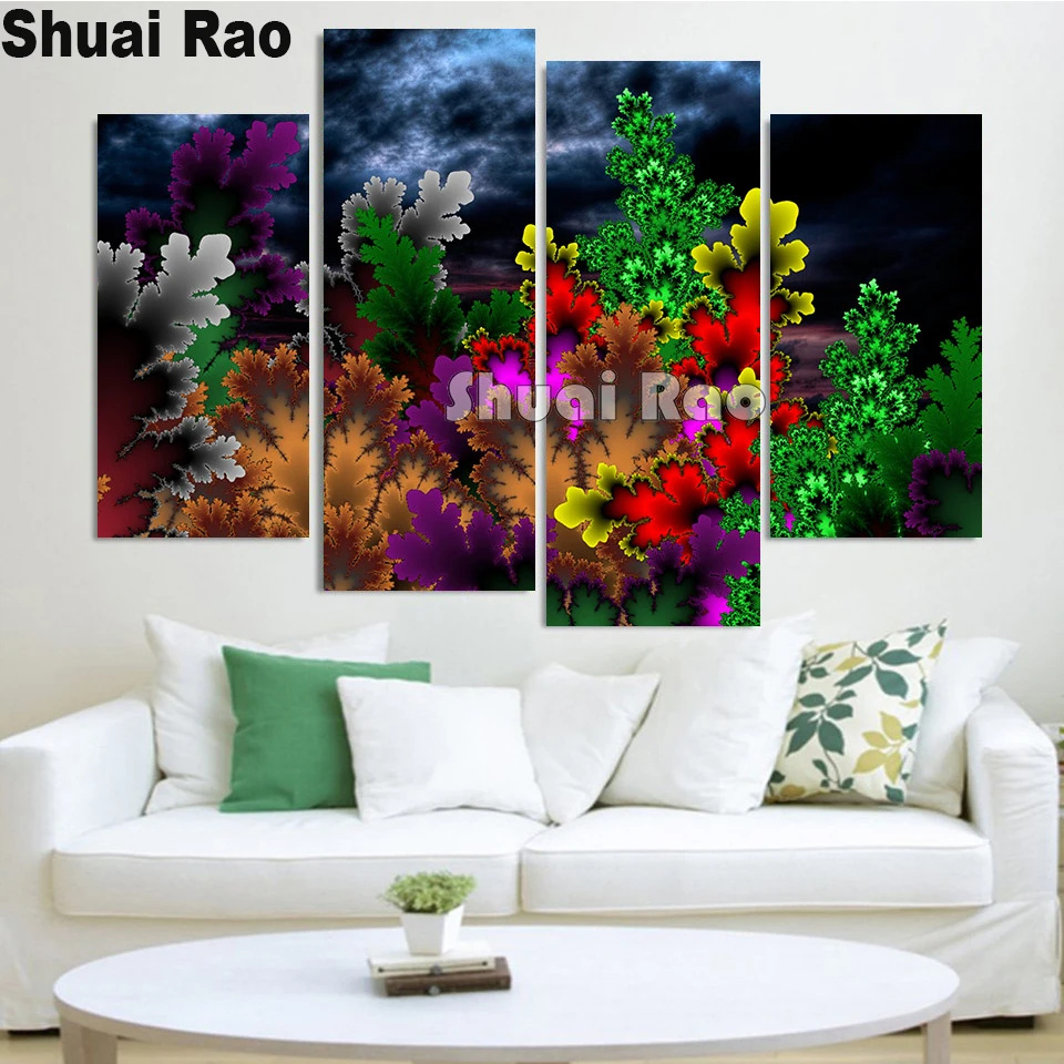 Набор для алмазной вышивки сделай сам 4 шт. | Дом и сад