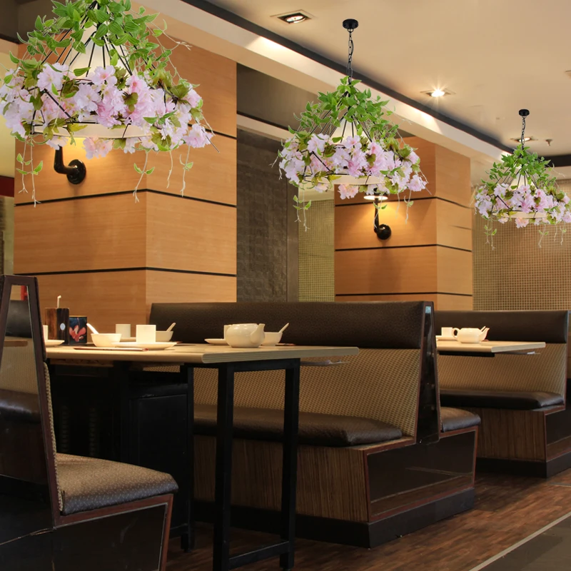 Светильник в стиле индастриал креативная тема музыка украшение для ресторана