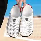 Мужские сандалии для дома, шлепанцы на высокой платформе, теннисные туфли на массивной подошве, для лета, 2021 г