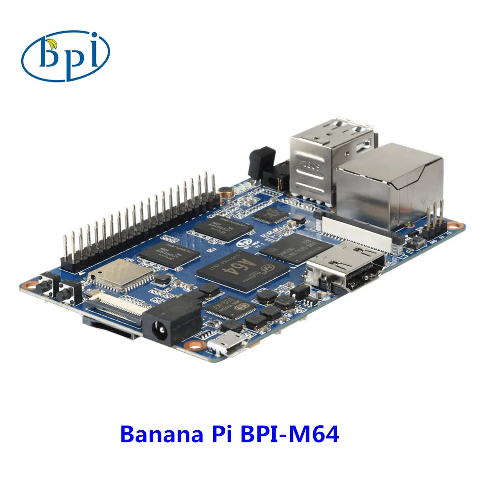 

4-ядерный 64-разрядный компьютер с открытым исходным кодом Banana Pi BPI-M64