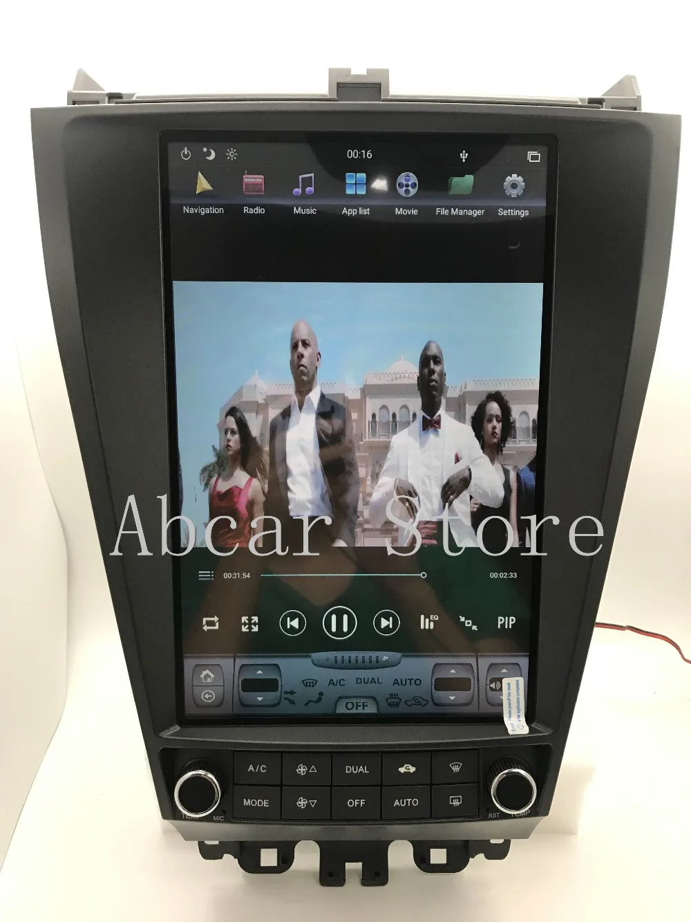 12,1 ''Tesla стиль Android 8,1 автомобильный dvd-плеер gps навигация для HONDA ACCORD 7 семь 2003-2007 стерео радио PX6 HDMI авто ips