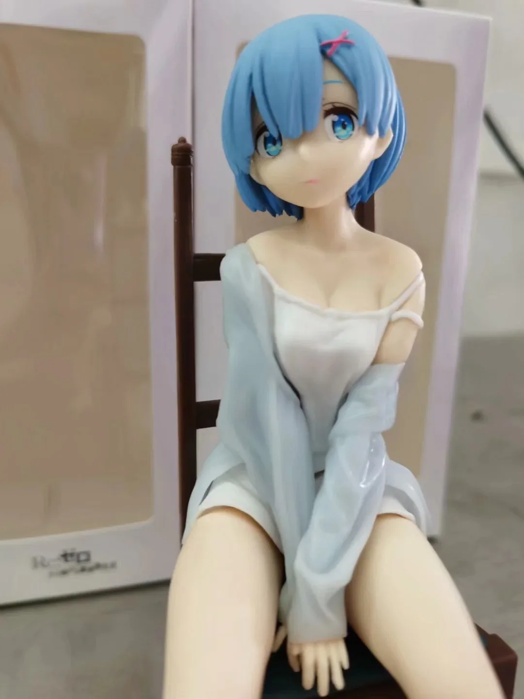 

20CM Re:Life in a different world from zero anime figure Rem Chair lem pajamas PVC action figure collection model toys gifts