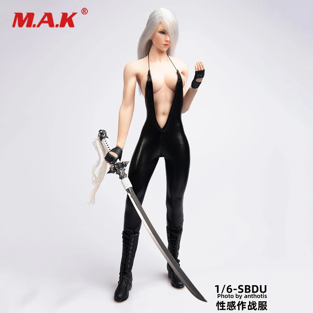 1/6 сексуальная фигурка, набор одежды 18XG29, белые чулки на петельках, нижнее белье, набор одежды, аксессуар, модель для 1", фигурка