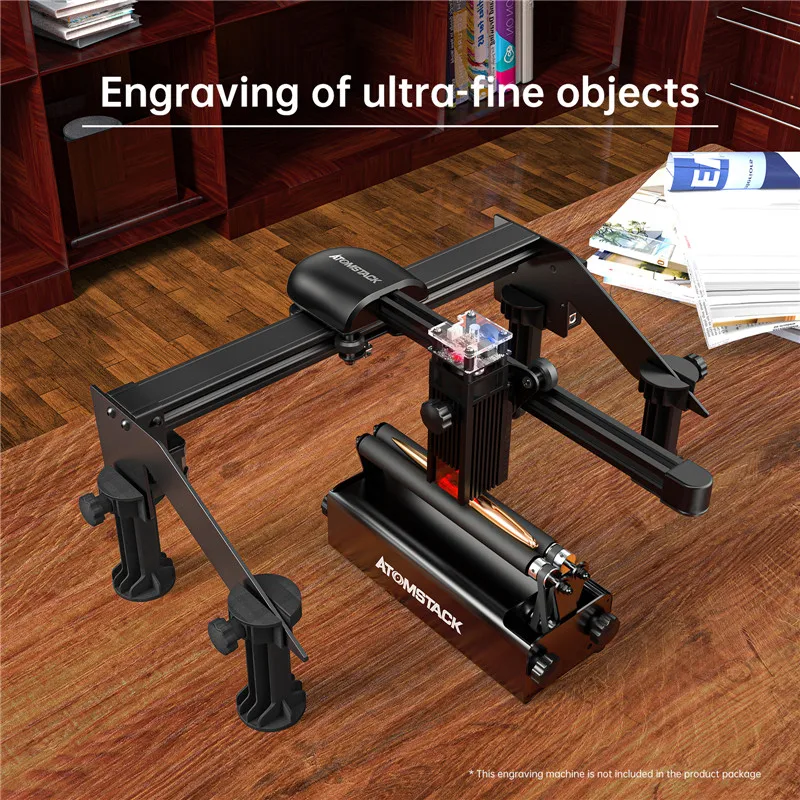 ATOMSTACK R3 24 Вт лазерная гравировка осьный роторный прибор ролика лазерный модуль