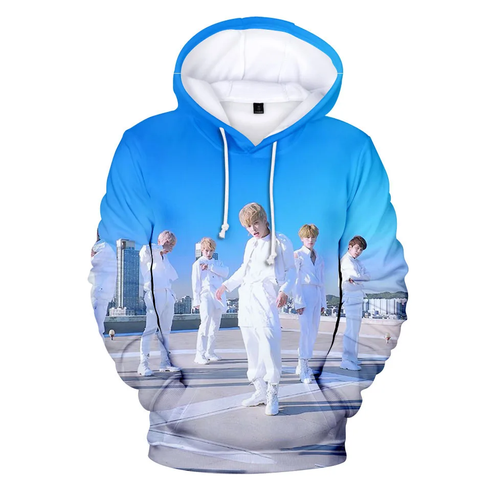 

ATEEZ 3D Print Hoodies Korean Music Band Kpop Streetwear Men Women Fashion Sweatshirts Oversized Hoodie Kids Boys Girls Clothing