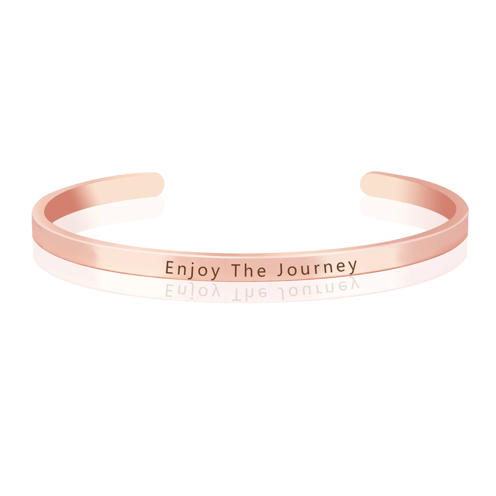 Наслаждайтесь путешествием модные вдохновляющие цитаты Выгравированные