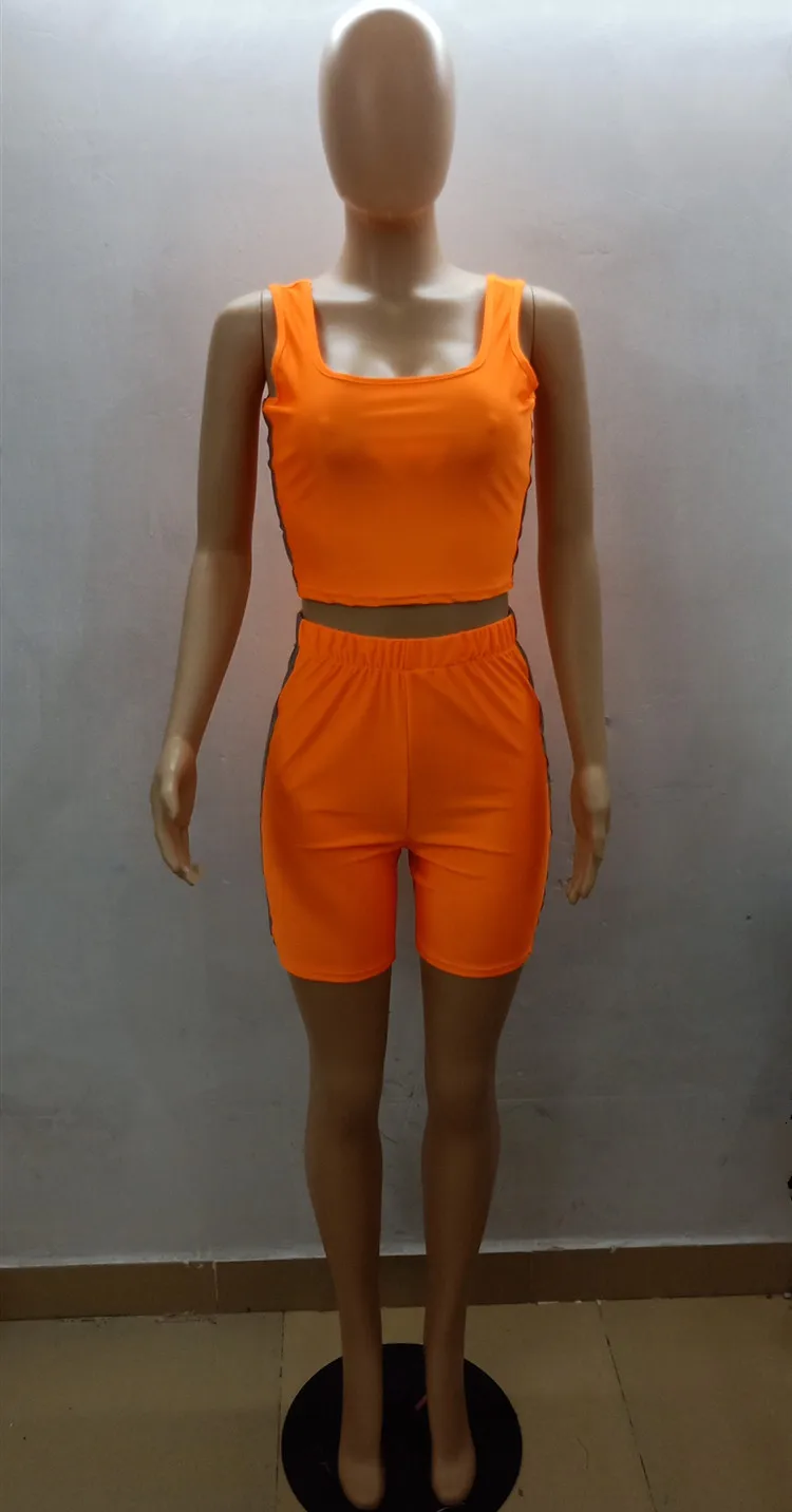 Сексуальный стиль женский свитер жилет укороченный топ и обтягивающие шорты