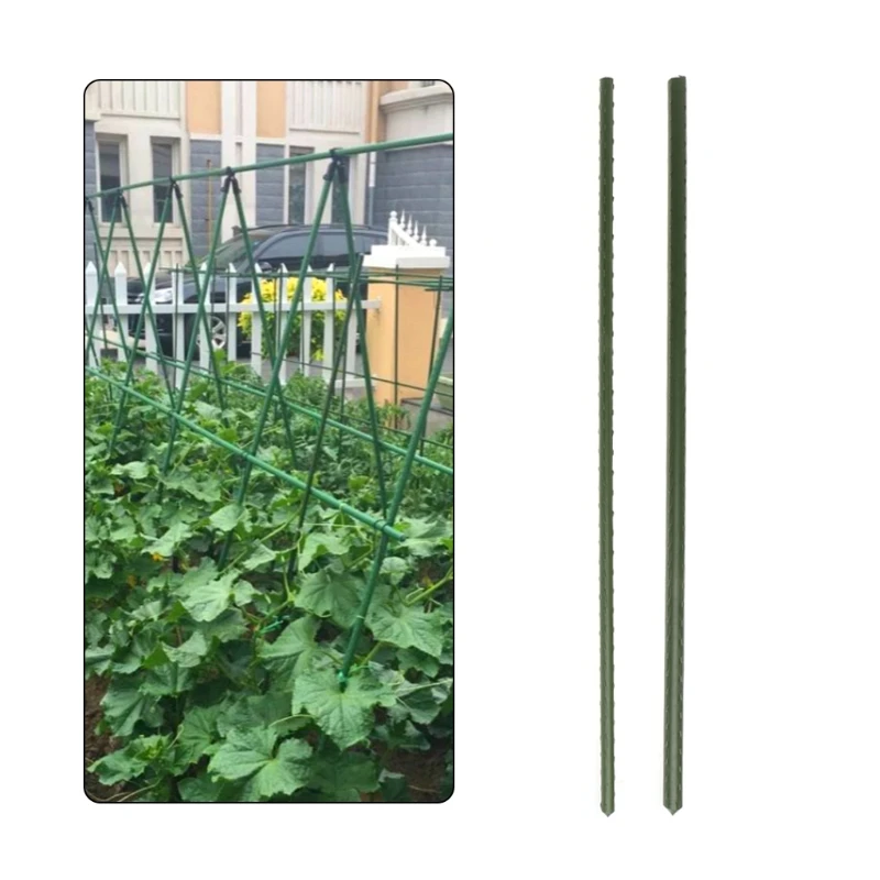 60cm Garden Plant Support Stakes Climbing Stand Flower Stick Cane Gardening Tool C90D
