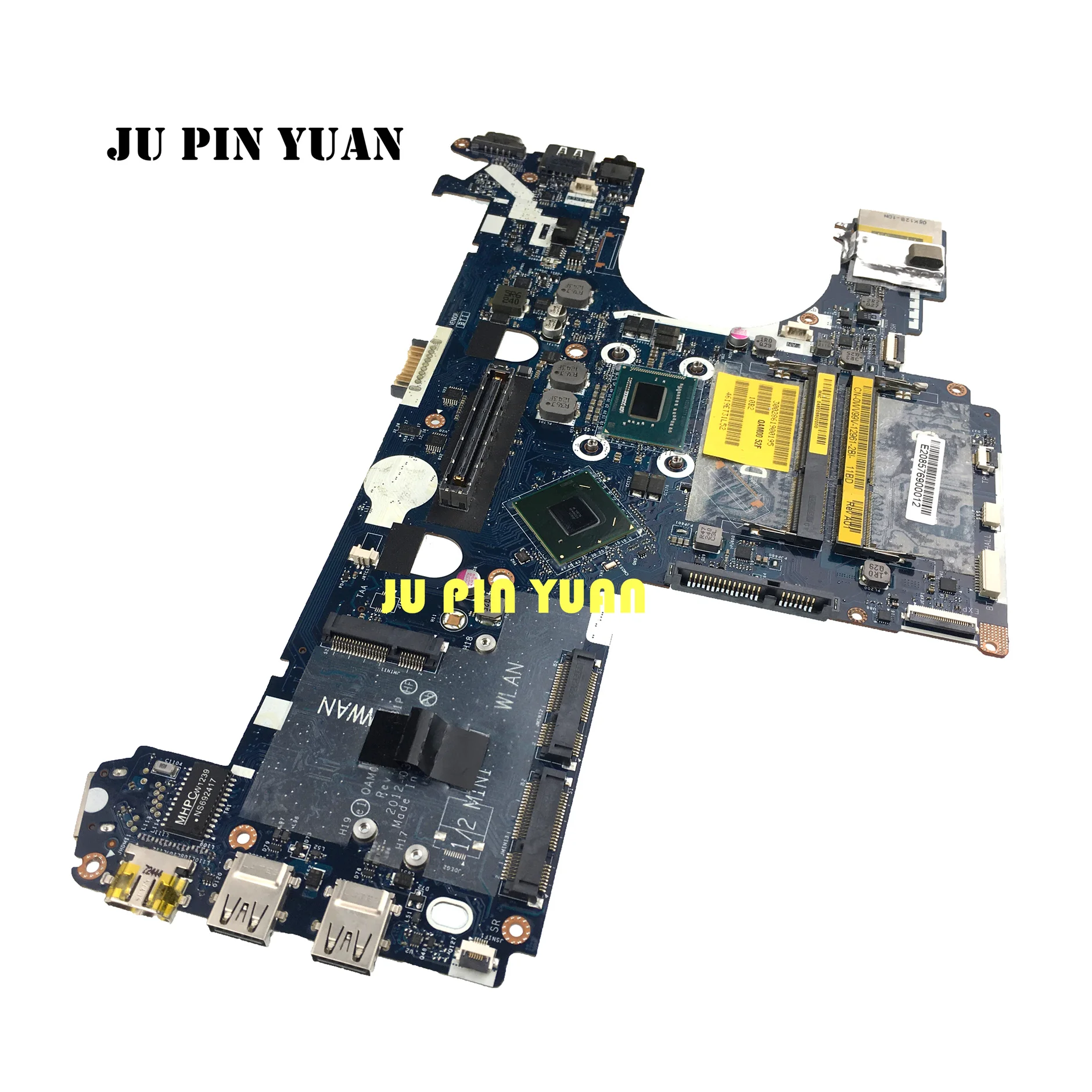 

For Dell Latitude E6230 Laptop Motherboard CN-0WV99V 0WV99V WV99V QAM00 LA-7731P With I3-3110M CPU SLJ8A DDR3 Fully Tested OK