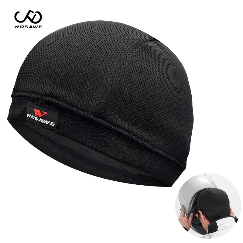 WOSAWE дышащая велосипедная шапка под шлем быстросохнущая подкладка для