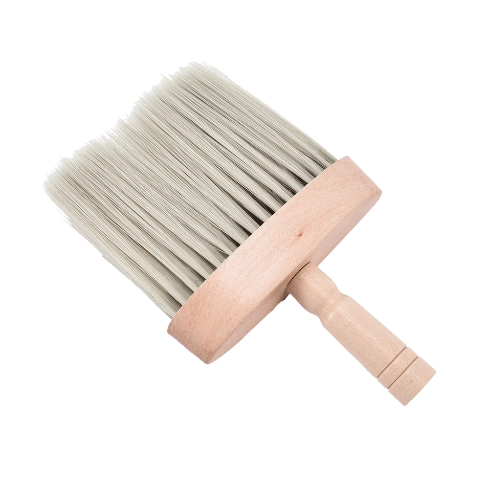 

Wooden Handle Hair Cutting Hairdressing Styling Salon Neck Hair Duster Clean Cleaning Brush Barbers Cutting Tools High Quality