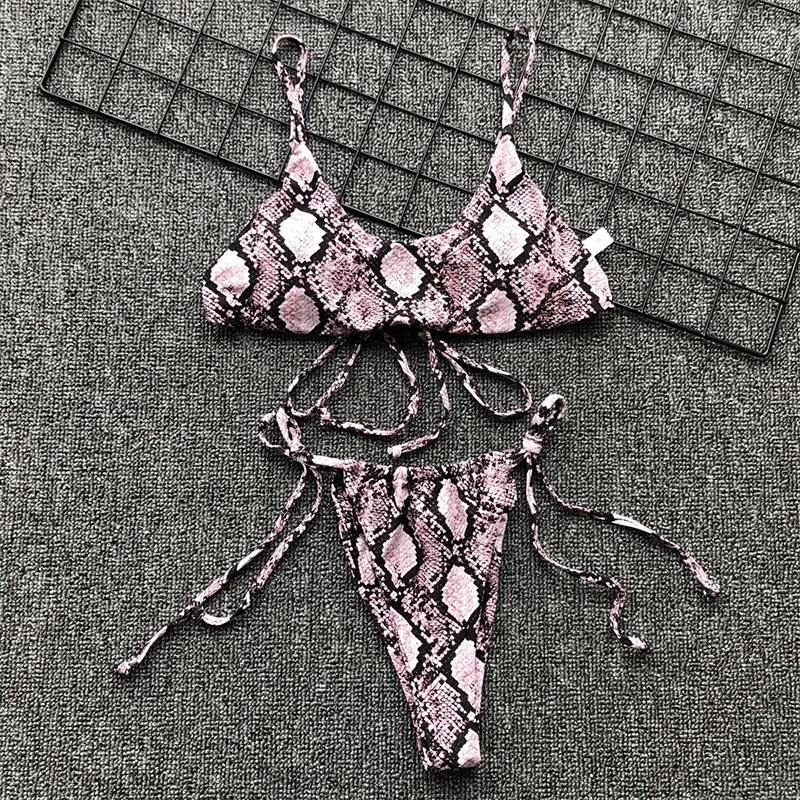 Rinabe, сексуальное леопардовое бикини, с вырезами, перекрестный бандаж, купальник, женские стринги, стринги, бикини, комплект бикини, купальный костюм, женский купальник