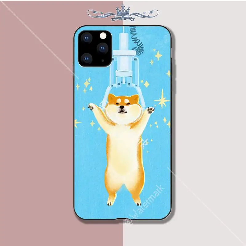 Милый Шиба-ину потерянный Роскошный чехол для телефона чехлы Iphone 5s Se 2020 6 6s 7 8 Plus X Xs
