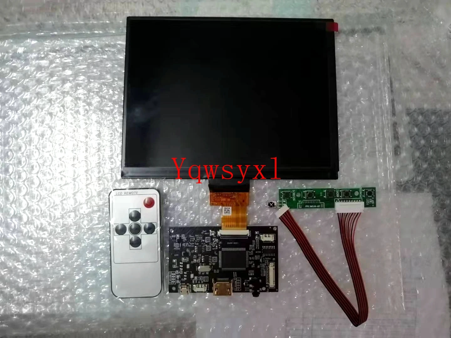 

Compatible-HDMI+Audio 40pin LCD Driver Controller Board Kit for Panel HJ080IA-01E 1024*768 android USB 5V