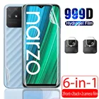 Гидрогелевая защитная пленка 6 в 1, чехол для realme narzo 50a 50i 30a 50 a 30 4g, защита для переднего и заднего экрана, не стекло