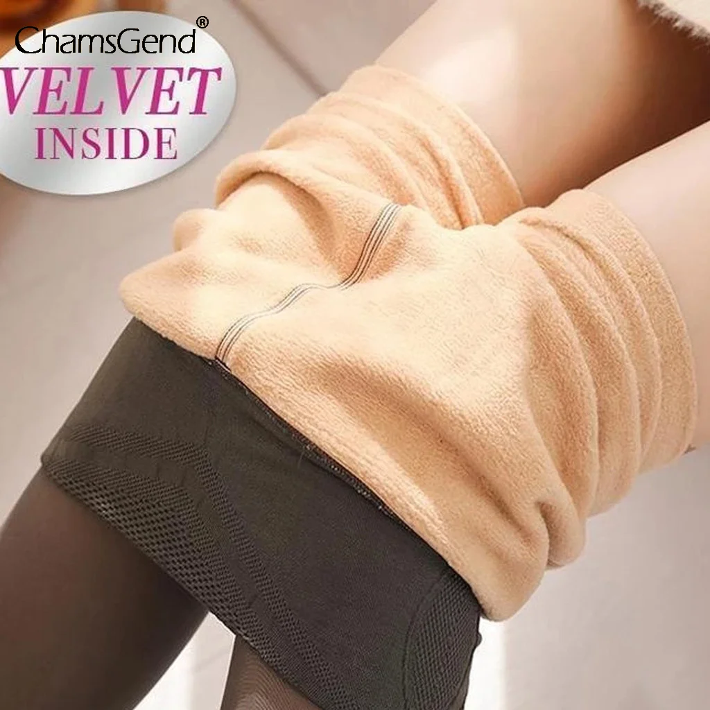 

Зимние теплые безупречные полупрозрачные флисовые Колготки, чулки, пикантные бесшовные Суперэластичные колготки, Прямая поставка