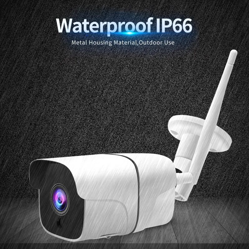 HD Wi Fi IP камера 1080P 5 Мп ONVIF Беспроводная Проводная цилиндрическая видеонаблюдения