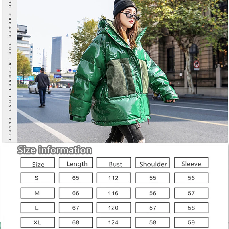 

2020 Winter Cotton-padded Jacket Women Outdoor Trekking Camping Travel Working Jogging Cycling Short Fashion Thickened Warm Coat