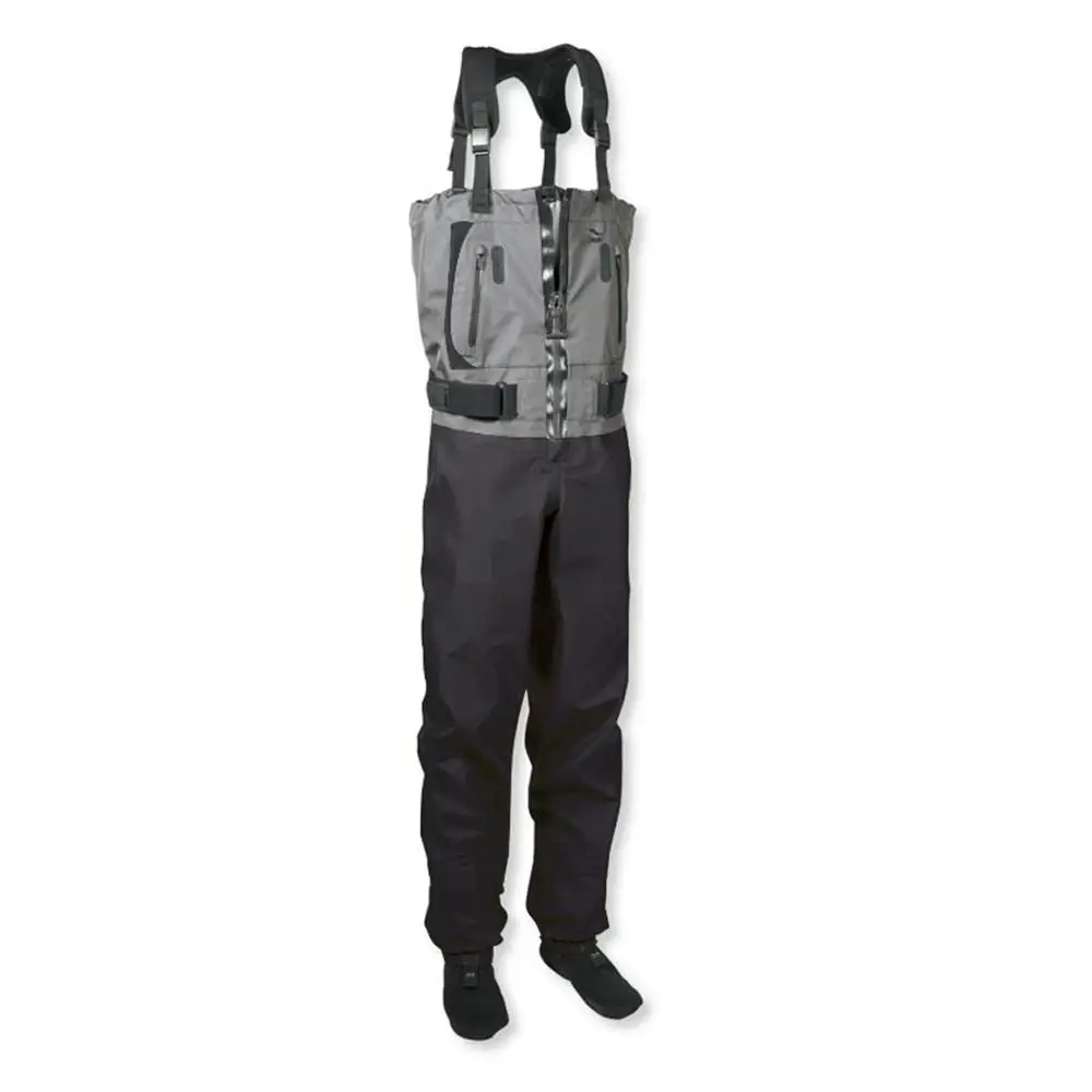 Men’S Fishing Chest Waders 3-Ply Durable Breathable and Waterproof Neoprene Stockingfoot Insulated Water Sports Wading Gear