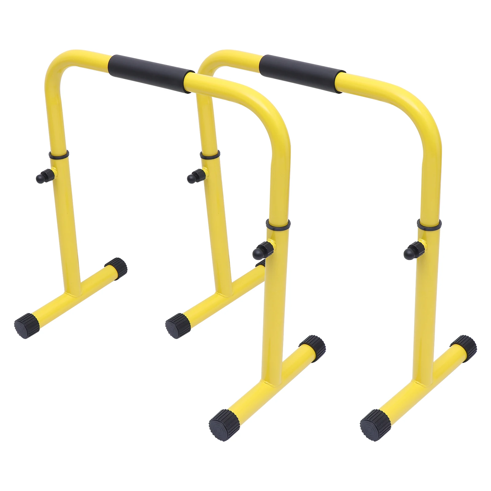 

2Pcs Indoor Adjustable Parallel Bars Multi-function Pull Up/Chin Up Bar Stabilizer Dip Stands Flexible Household Gym Equipment