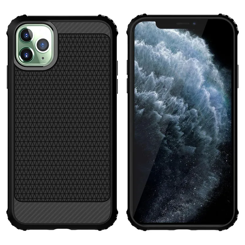 Ультратонкий чехол ZFTTN из углеродного волокна для iPhone 11 Pro 6 1/6 5 Дюймов|Бамперы| |