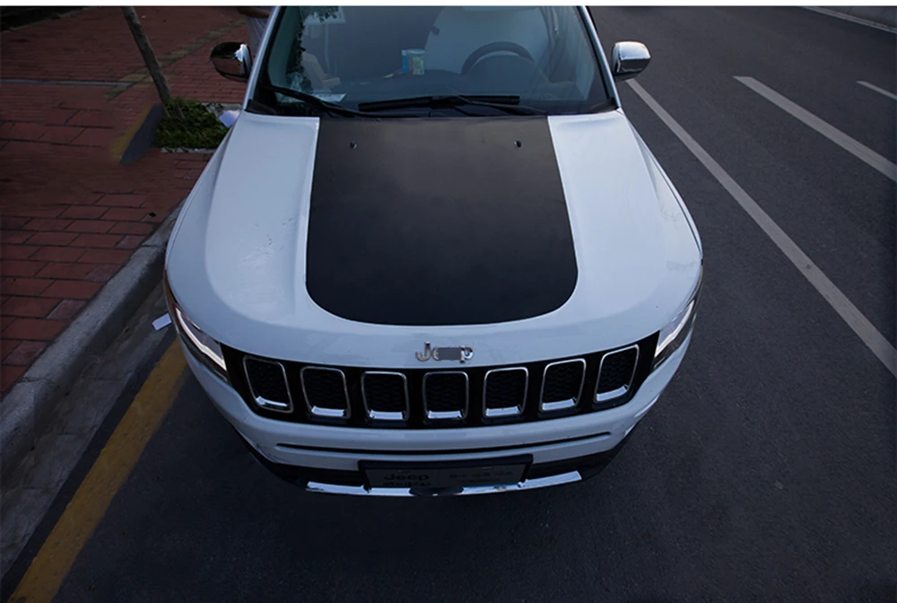 Защитная 3d пленка из углеродного волокна для защиты капота от царапин стикер и