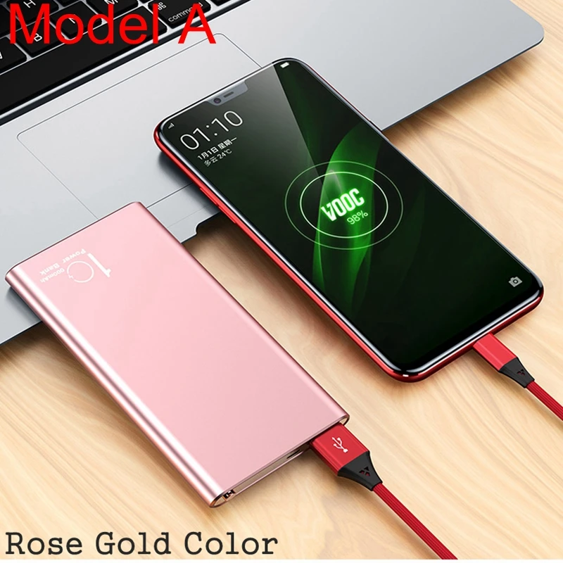 Vooc Dash внешний аккумулятор 10000 мА/ч внешний аккумулятор 5В 4А зарядное устройство для Oneplus 7 Pro 7T 5T 5 6 6T Oppo Reno R17 R15 R11 huawei Superchage SCP