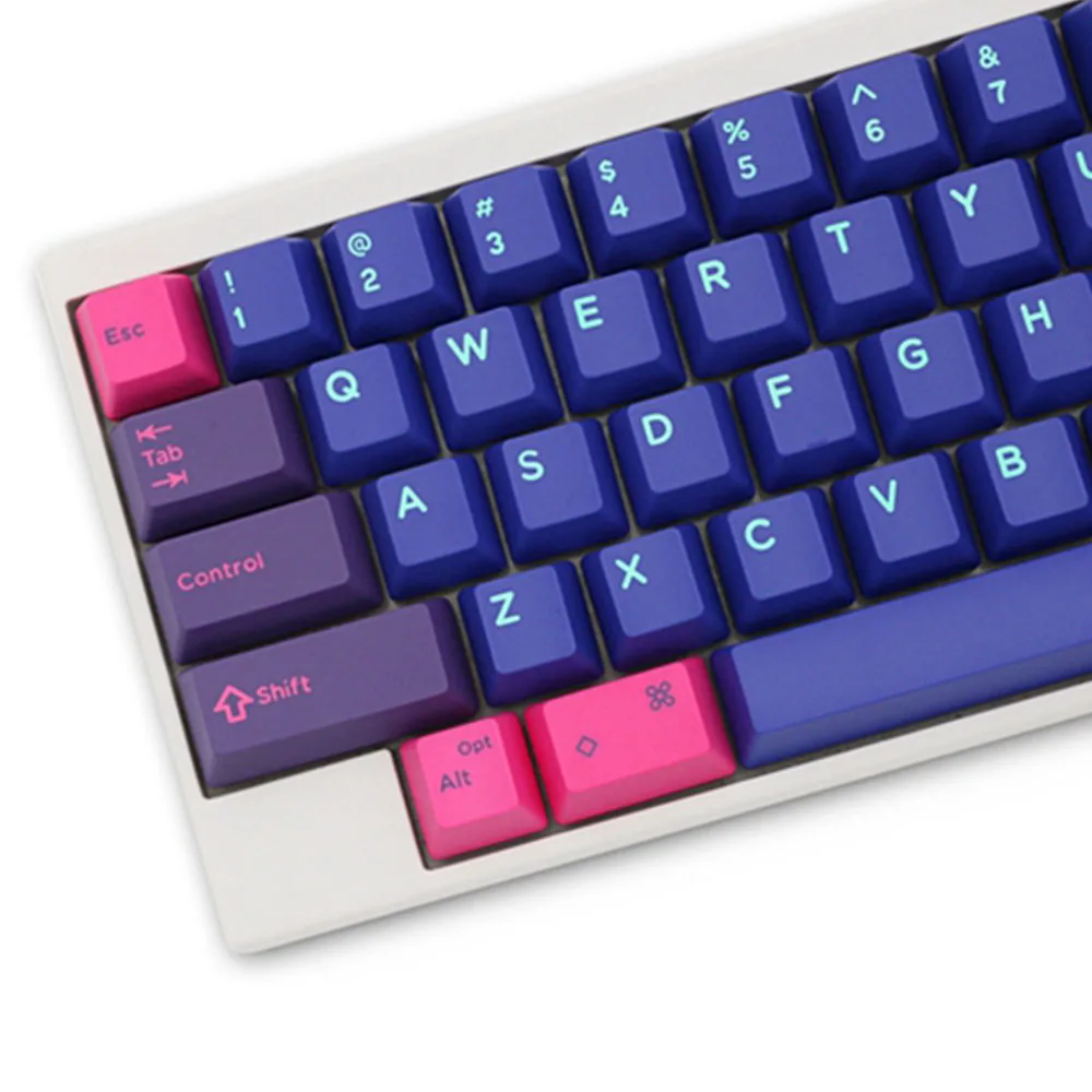 66 клавиш Doubleshot ABS Keycap для HHKB Topre переключатели стебли клоны емкостная клавиатура