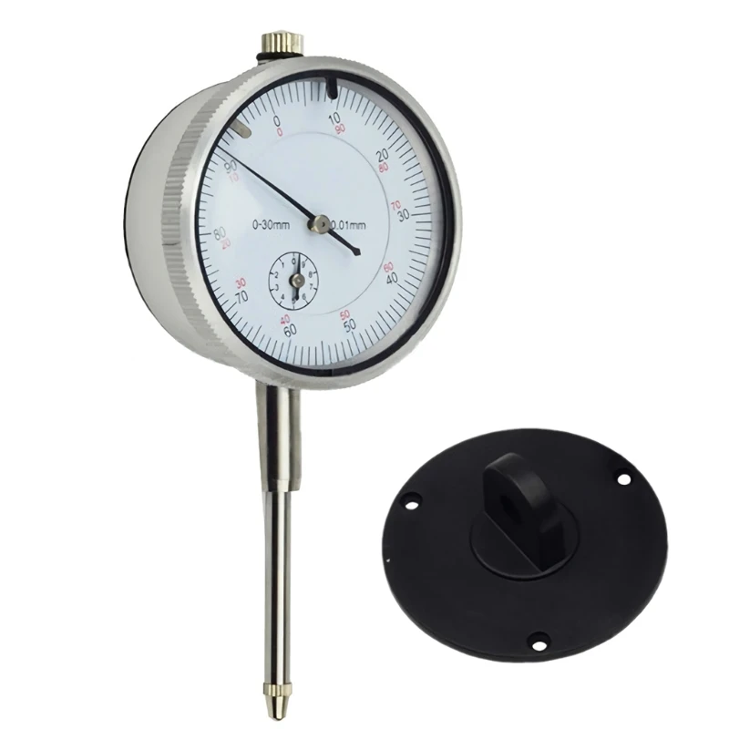 

0-30mm/0.01mm Dial Indicator Gauge Meter with Lug Back Precise Measure Instrument Dial Gauge Micrometer Tool