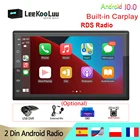 Автомагнитола LeeKooLuu, 2 Din, Android 10,0, встроенный Carplay, GPS-навигация, мультимедийный плеер для Nissan, Toyota, Kia, Hyundai, Ford, VW