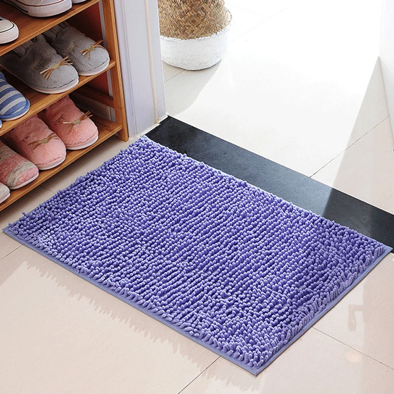 30*50 см синель мягкий пол спальня кухня гостиная ковер микрофибра дверь ванной