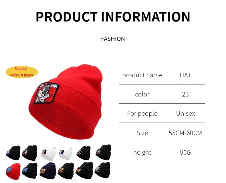 Dragon Ball VEGETA Beanie, высококачественные хлопковые повседневные шапочки для мужчин и женщин, теплая вязаная зимняя шапка, модная однотонная шапка унисекс
