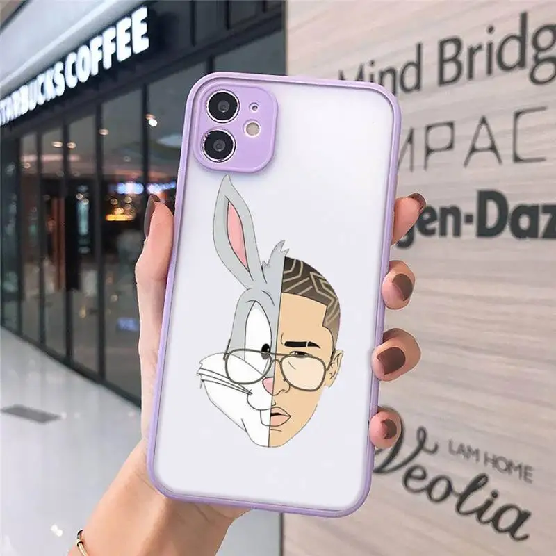 

Yo Perreo Sola Bad Bunny Maluma singer Phone Cases matte transparent For iphone 7 8 11 12 plus mini x xs xr pro max cover