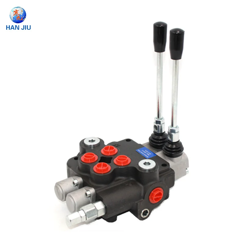 2 катушки 21Gpm гидравлический моноблочный направленный клапан управления