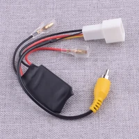 4 pin car reverse camera retention wiring harness cable plug adapter connector fit for toyota