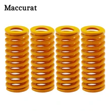 4pcs 3D printer parts Spring10*25MM Leveling Spring 3D Printer Accessories Reprap Imported For Ender 3 Anet A8 Hot Bed