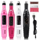 1 комплект, профессиональный Электрический Маникюрный аппарат, фреза для токарного станка, маникюра и педикюра, инструмент для полировки ногтей