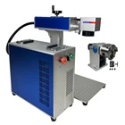 Волоконно-Лазерная режущая машина Raycus с маркировочными вращающимися деталями D80, 20 Вт, 30 Вт, 50 Вт, гравер, АБС-пластик, металл, золото, сталь, латунь