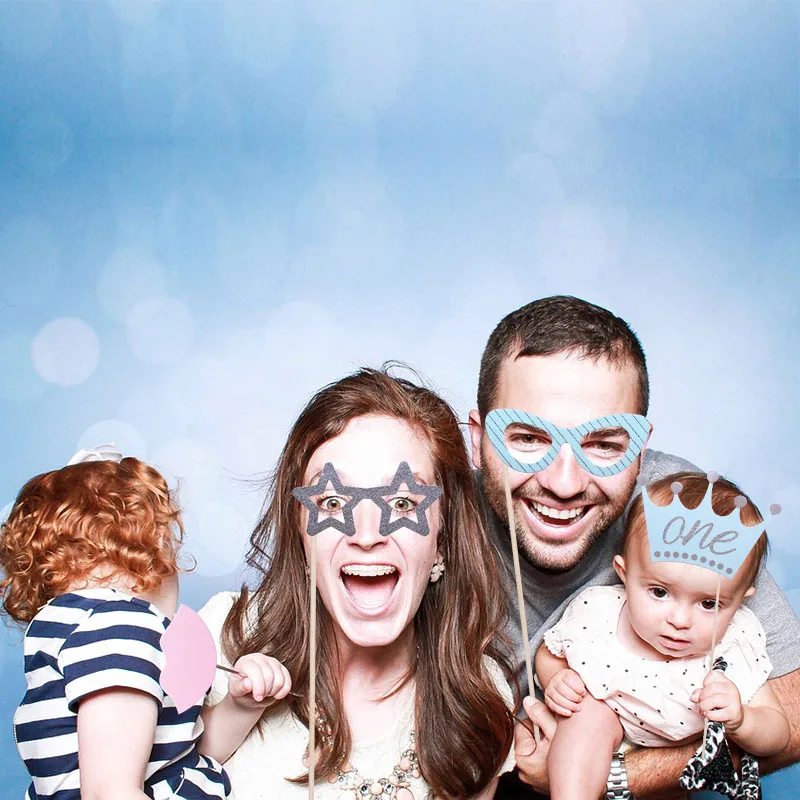 20 шт./компл. мальчик девочка на один год искусственная Детская фотография первый