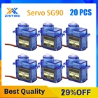 3 51020 шт. SG90 9G микро мини сервоприводы SG90 сервопривод для RC 250 450 Вертолет самолет автомобиль корабль лодка робот все категории