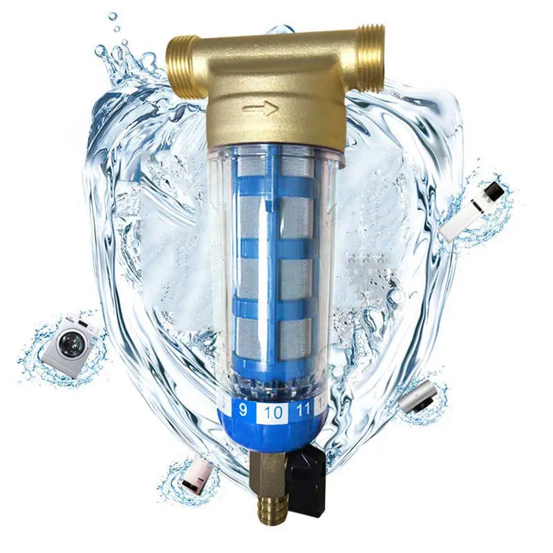 

NEW Stainless Steel Copper Tap Water Purifier Pre-Filter Filtering Mesh