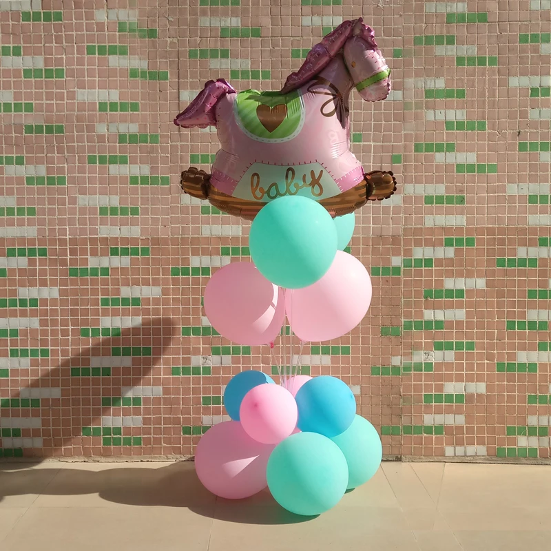 

ZLJQ Birthday Decoration 12inch Confetti Number Birthday Balloon Golden Latex 30th Birthday Included 7xtubes Balloon Holder Set