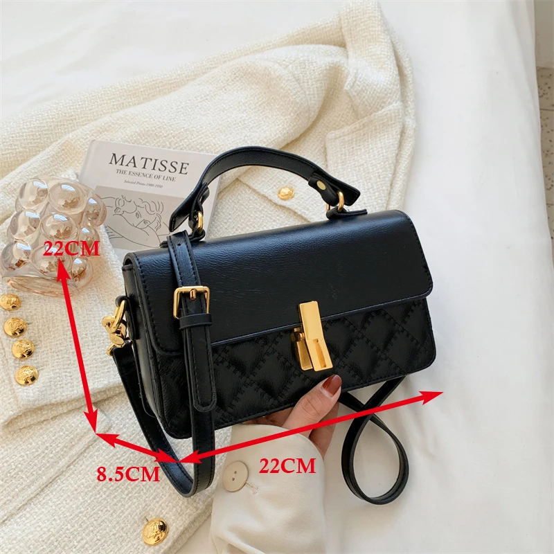 

Маленькая сумка на плечо из искусственной кожи, женская зимняя брендовая дизайнерская сумка через плечо с цепочкой, Женская сумочка, Женска...