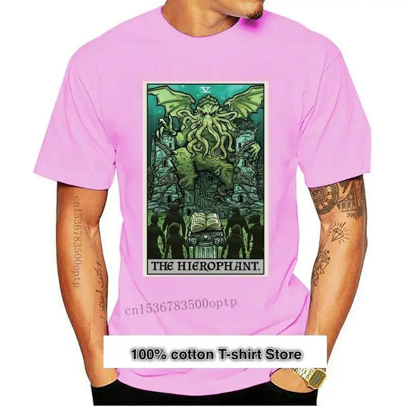 Camiseta de Tarot The Hierophant para hombre, ropa de Halloween, regalo de...