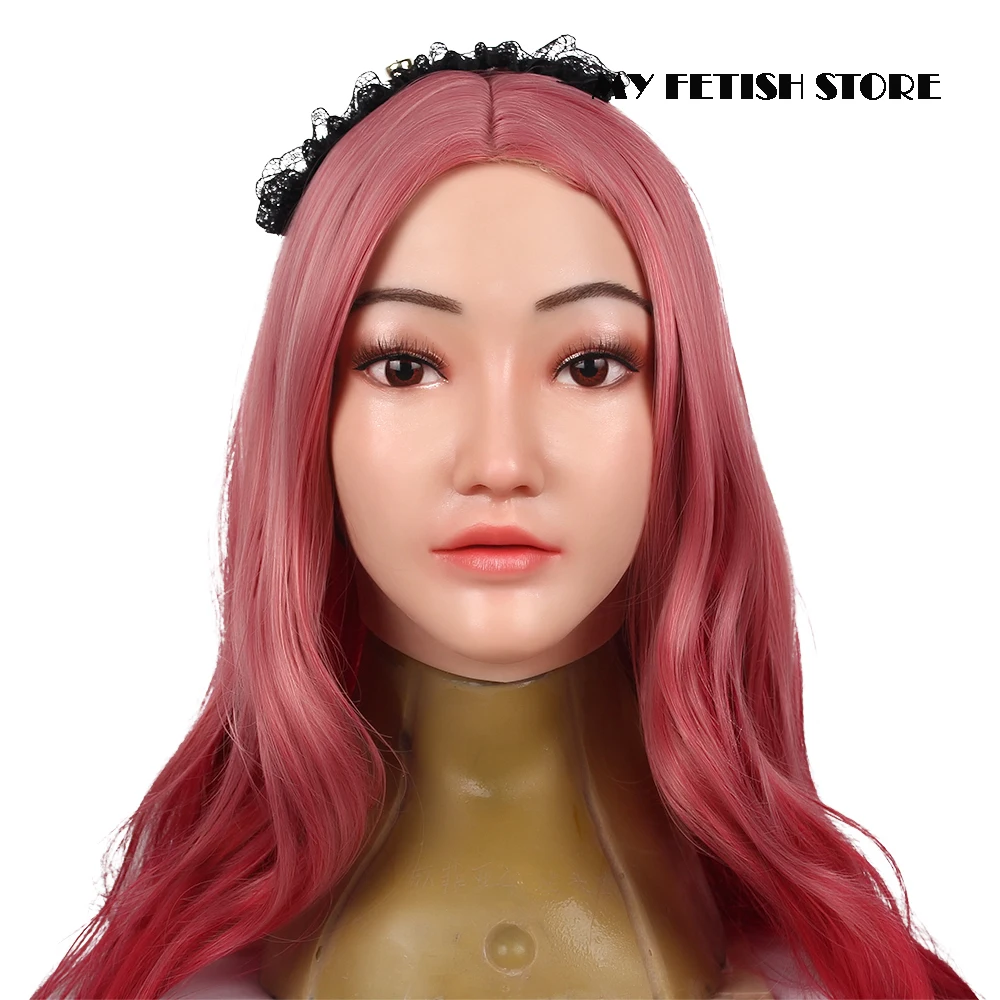 

(Sophia-1G) Трансвестит с полной головой, Реалистичная силиконовая Женская Маскировка для вечерние ринки, косплей