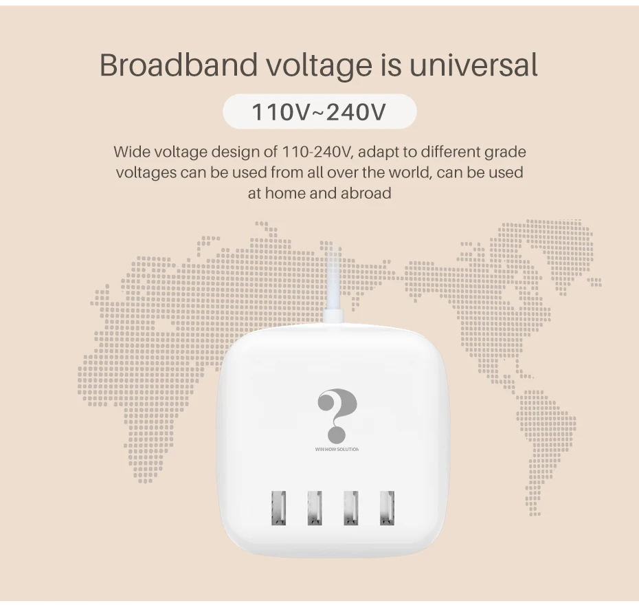 Новое умное 4 usb-порта универсальное телефонное зарядное устройство быстрый адаптер для зарядки настенное настольное зарядное устройство для Xiaomi huawei samsung s10 ipad